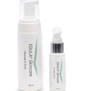 Edula® Sincare: Anti-Age Serum + Cleanser & Toner